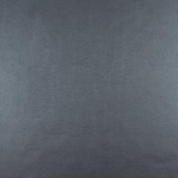 Preview: 50x70 cm Zuschnitt Kunstleder Rex Uni Blau-Grau Metallic by Swafing